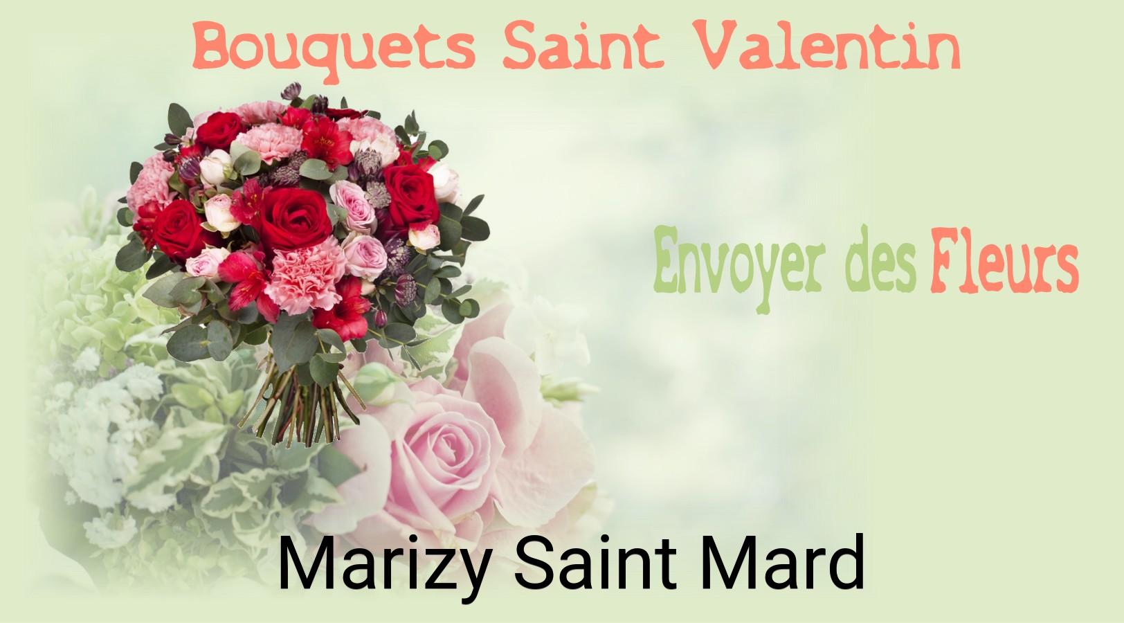 Roses de Saint-Valentin livrées à Marizy-Saint-Mard